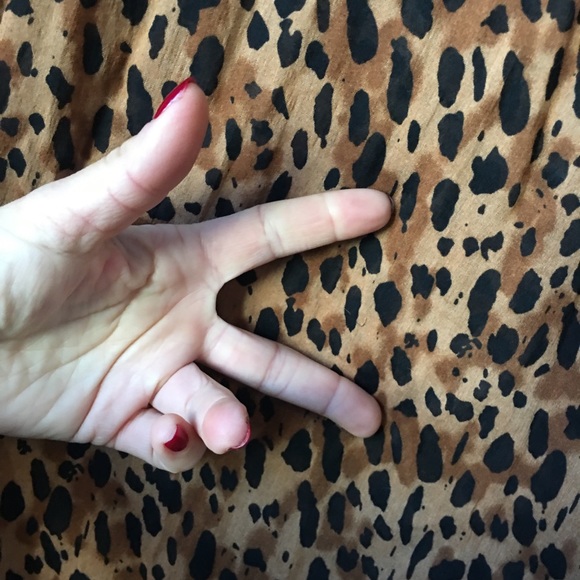 ✴️SOLD✴️ Spell Saphari Gown Leopard Duster Small - Picture 6 of 8